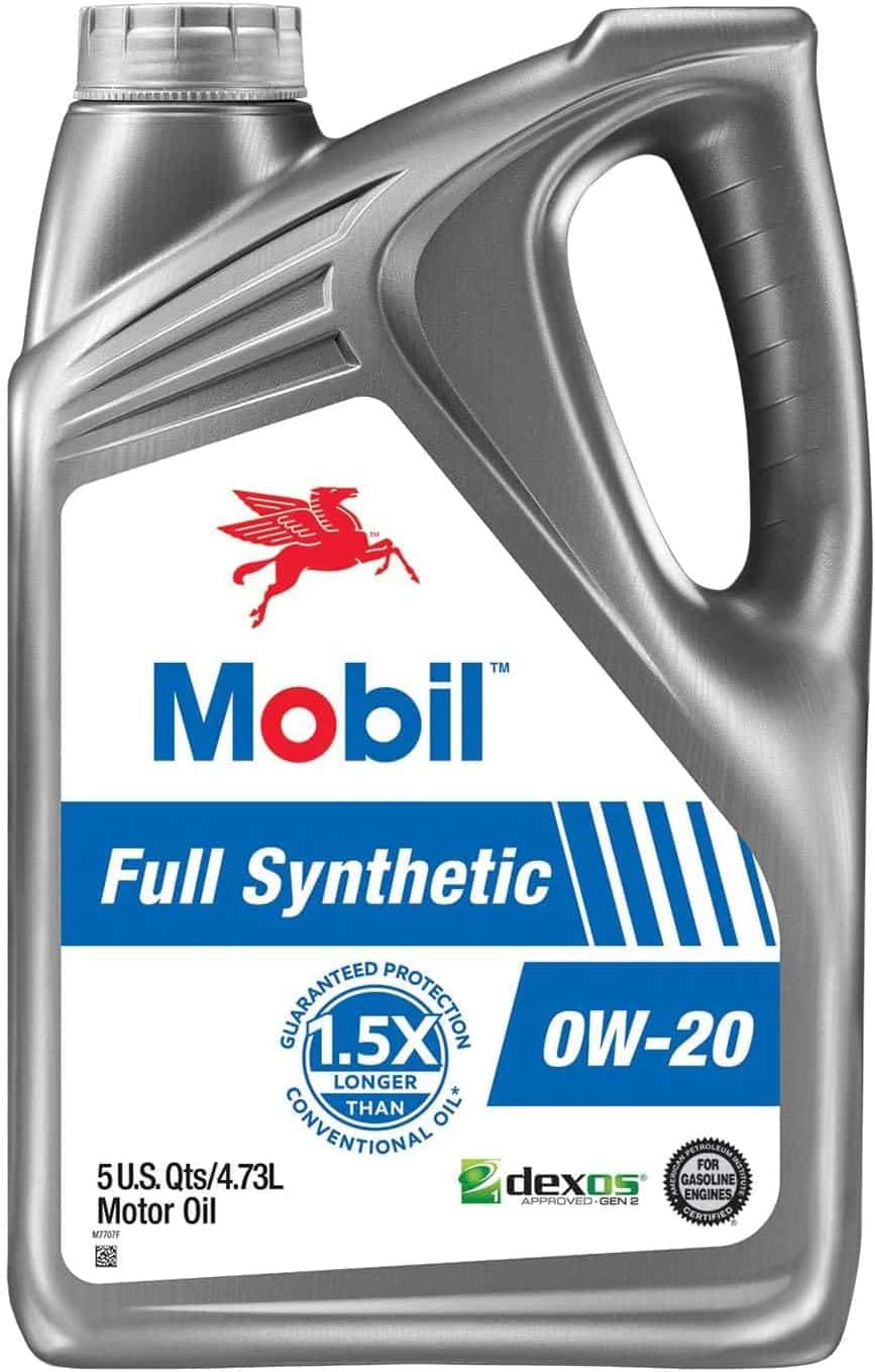 Mobil Full Synthetic Motor Oil 0W-20 - Upgrade Your Vehicle's Performance